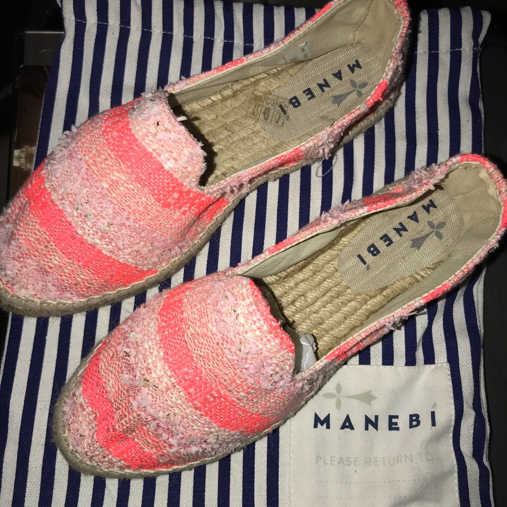 Pink espadrilles